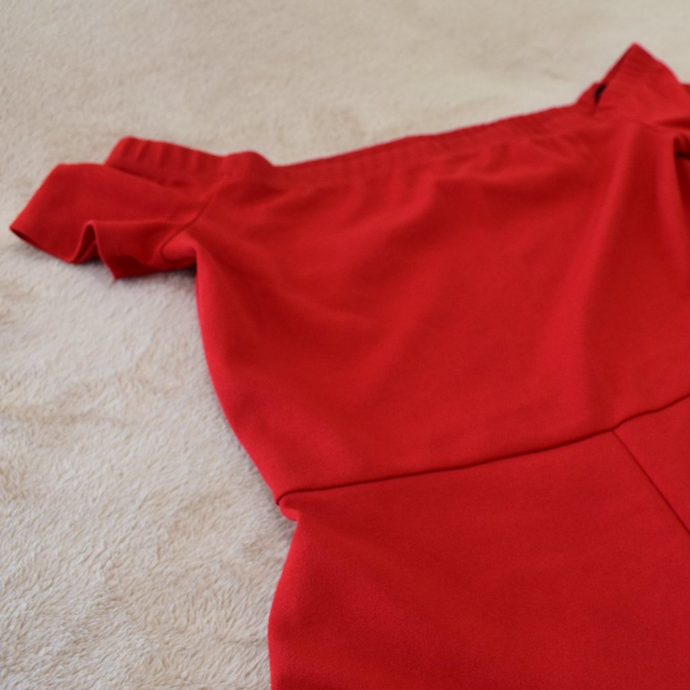 Lulus Red Jumpsuit - Size M